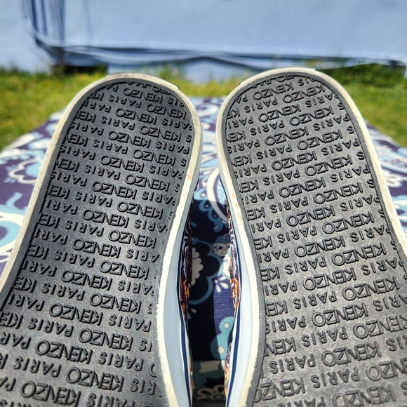 KENZO Paris Flying Tiger Print Slip Ons Sz 37 - Picture 7 of 9